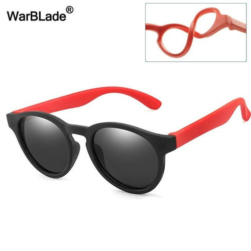 Kids Polarized Round Sunglasses