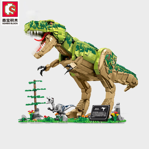 Load image into Gallery viewer, SEMBO BLOCK 2371PCS Large Tyrannosaurus Rex Dinosaur Building Blocks Toys
