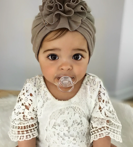 Baby Turban with Flower