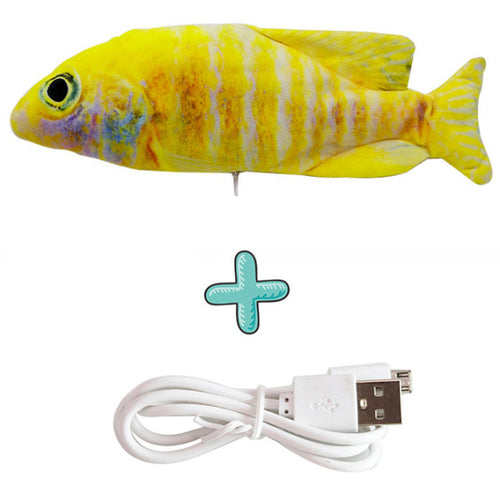 Load image into Gallery viewer, Cats USB Charger Interactive Toy Fish
