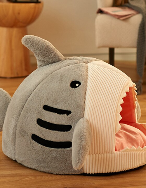 Load image into Gallery viewer, The Shark Pet Bed
