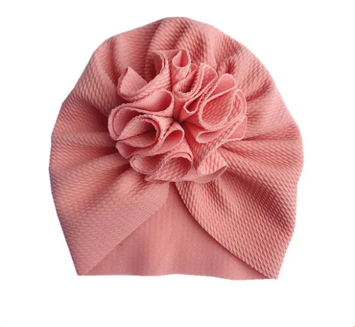 Load image into Gallery viewer, Baby Turban with Flower
