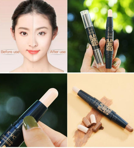 1pc Double Head Face Highlighter Makeup