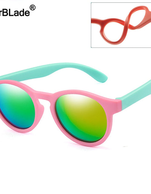 Load image into Gallery viewer, Kids Polarized Round Sunglasses
