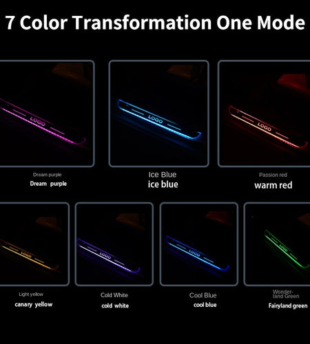 Car Door Illuminated Light Logo