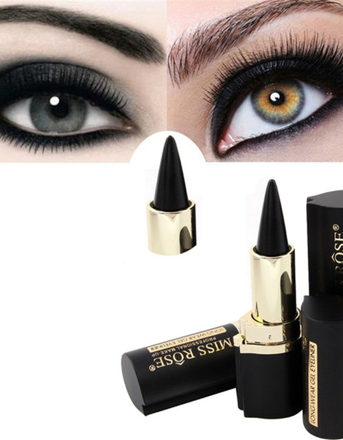 Load image into Gallery viewer, Long-Lasting Natural Black Eyeliner Cream
