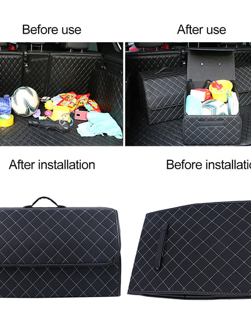 Load image into Gallery viewer, Car Trunk Organizer Storage Box
