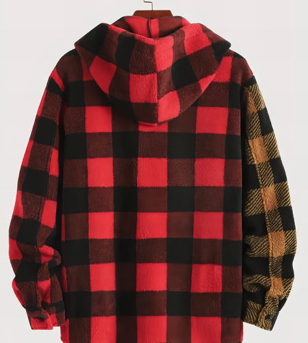 Men's Hooded Warm Long Sleeve Sweatshirt