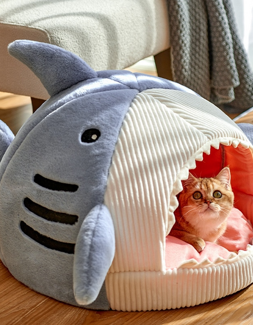 Load image into Gallery viewer, The Shark Pet Bed
