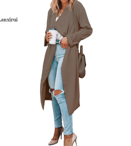 Women's Windbreaker Trench Coat
