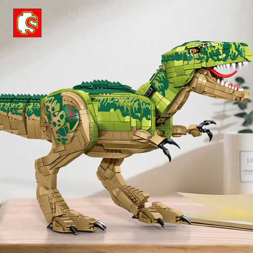 Load image into Gallery viewer, SEMBO BLOCK 2371PCS Large Tyrannosaurus Rex Dinosaur Building Blocks Toys
