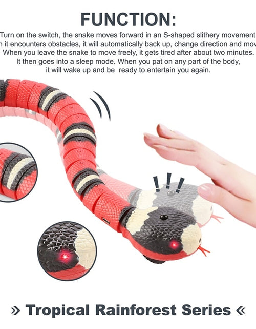 Load image into Gallery viewer, Smart Sensing Snake Tease Toy
