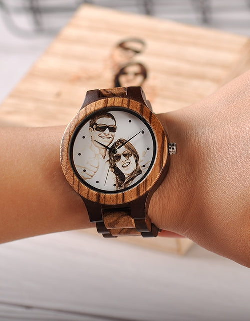 Load image into Gallery viewer, Unique Bamboo Wood Wristwatch
