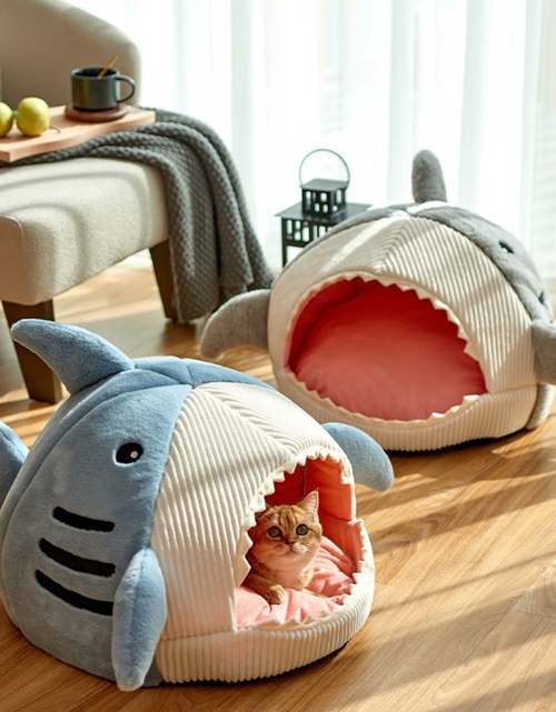 Load image into Gallery viewer, The Shark Pet Bed
