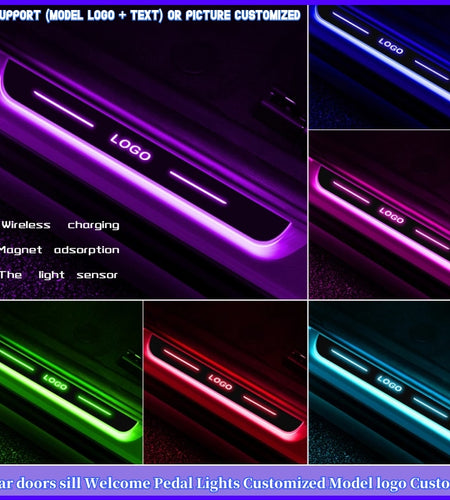 Car Door Illuminated Light Logo