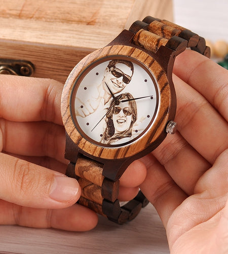 Unique Bamboo Wood Wristwatch