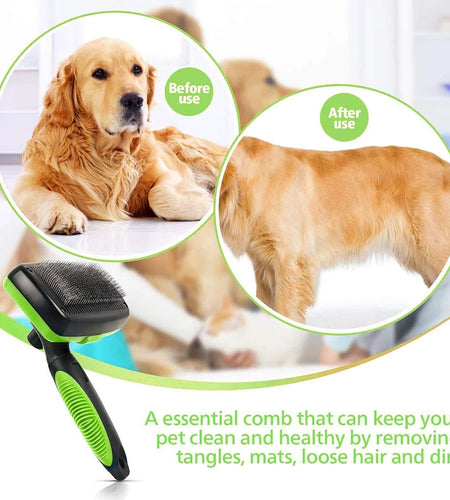 Self Cleaning Dog Brush