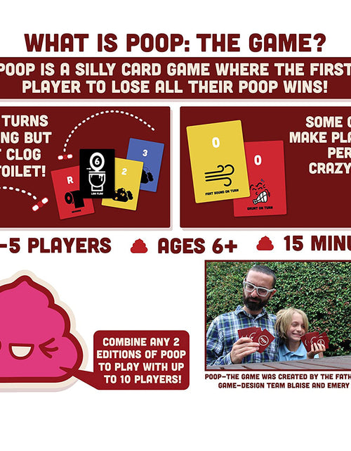 Load image into Gallery viewer, New Poop Card Games
