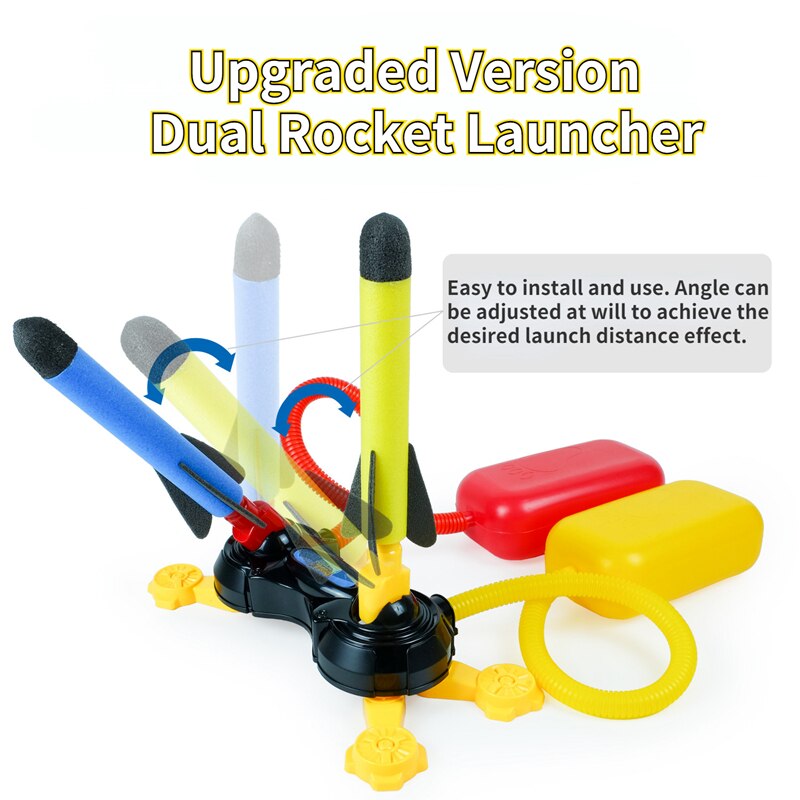 Children Outdoor Air Rocket Foot Launcher – Silas goods