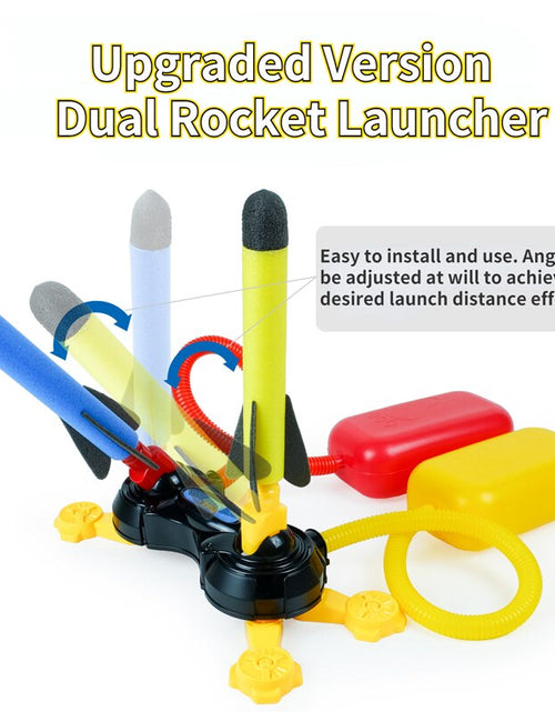 Load image into Gallery viewer, Children Outdoor Air Rocket Foot Launcher
