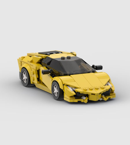 Aventador Racer Brick  Building Blocks