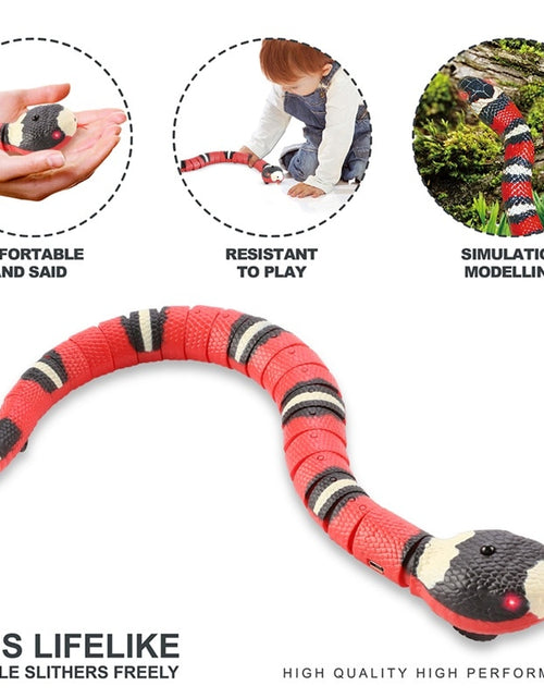 Load image into Gallery viewer, Smart Sensing Snake Tease Toy
