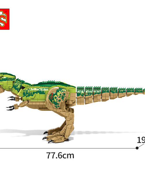 Load image into Gallery viewer, SEMBO BLOCK 2371PCS Large Tyrannosaurus Rex Dinosaur Building Blocks Toys
