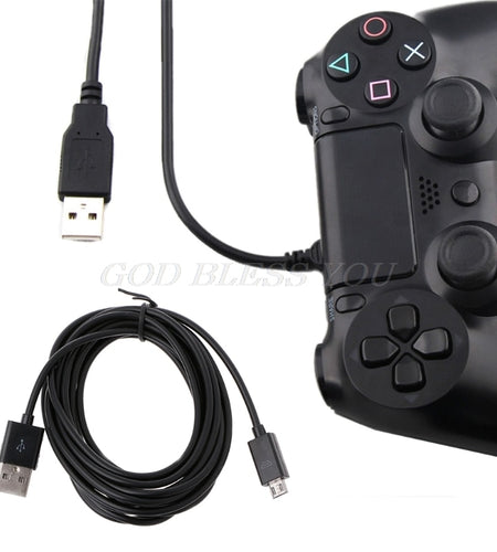 Micro USB Charging Cable For PS4 Controllers