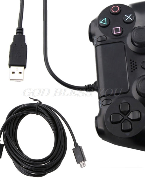 Load image into Gallery viewer, Micro USB Charging Cable For PS4 Controllers
