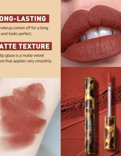 Load image into Gallery viewer, 6pcs/Set Velvet Matte Lip Gloss
