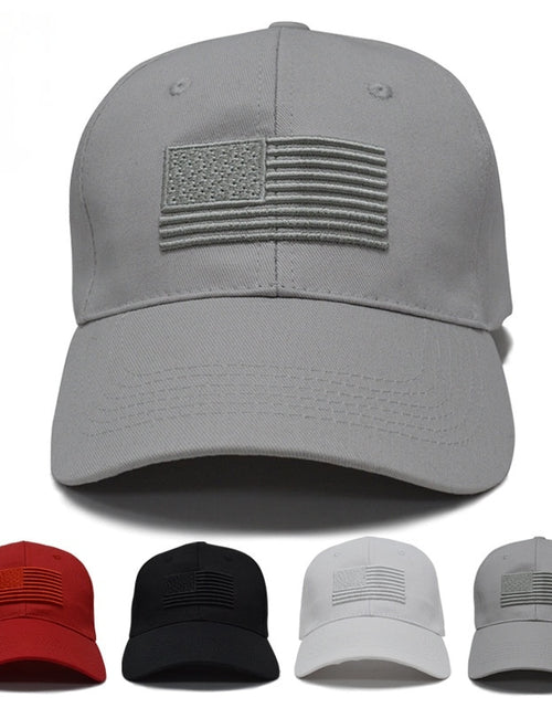 Load image into Gallery viewer, Tactical USA Flag Baseball Caps
