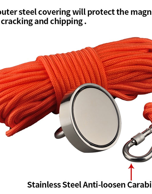 Load image into Gallery viewer, Heavy Duty Fishing Magnet Rope
