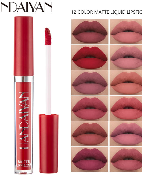 Load image into Gallery viewer, 6PC Matte Velvet Lip Gloss Set
