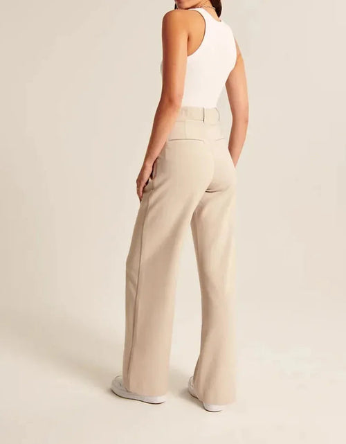 Load image into Gallery viewer, Light Wide-Leg Tailored Pants
