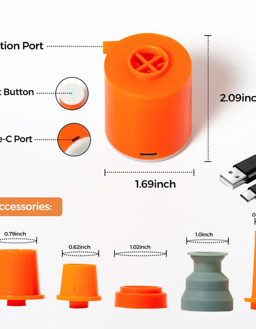 Load image into Gallery viewer, GIGA 2.0 Mini Air Pump
