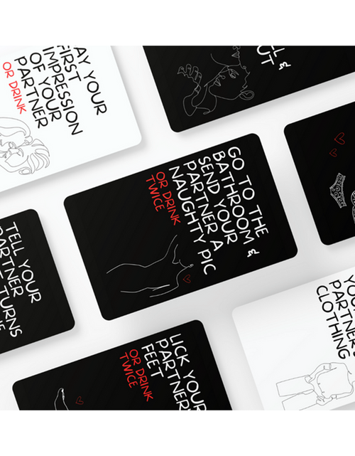 Load image into Gallery viewer, Drunk Desires Couples Drinking Card Game
