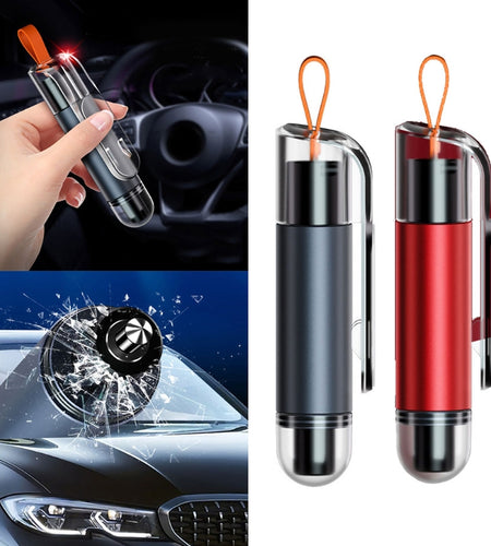 Escape Hammer Window Breaker Seat Belt Cutter Hammer Emergency Car Safety Hammer Outdoor Life Saving Tool