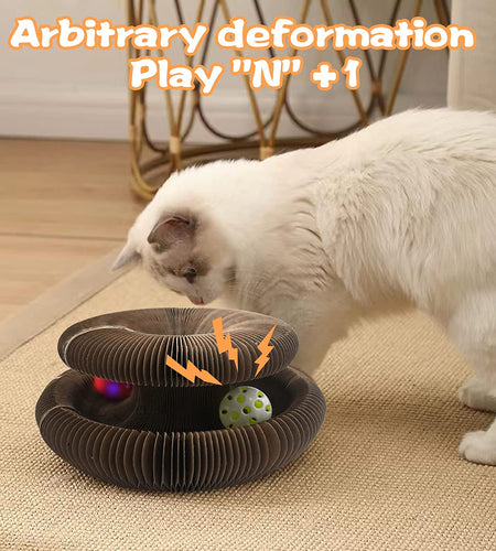 Cat Scratch Board With Bell